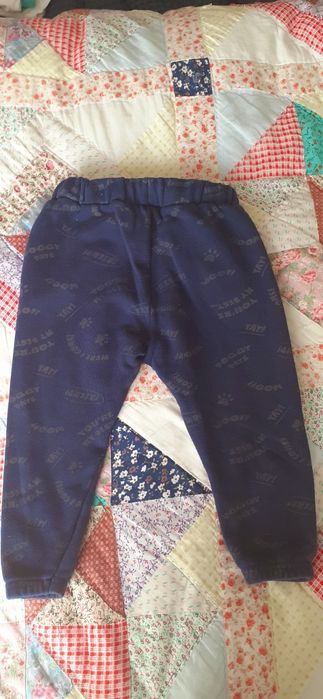 Calças cardadas Zara azuis escuras - 2 / 3 anos