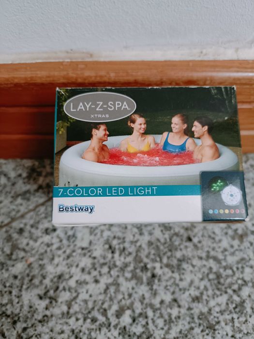 Luz LED para spa Bestway. 7 cores. NOVO.