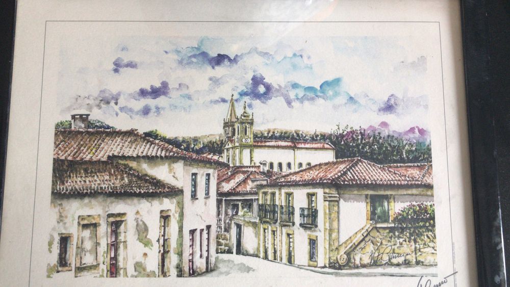 Serigrafia Aguarela Vitor Carneiro Assinada e Numerada (14/25)