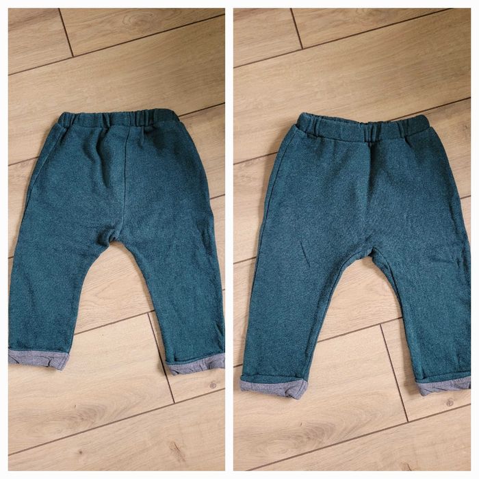 Komplet H&M 2-częściowy + bluzka chłopięca 3szt bawełna organ. dres