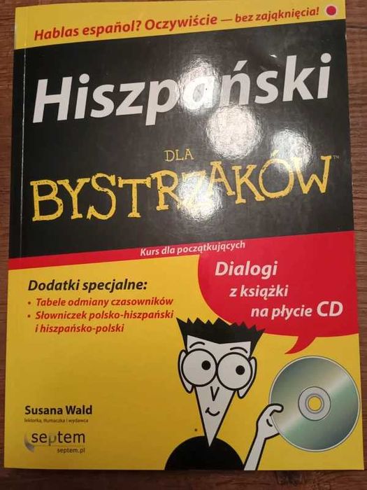 NA PREZENT Hiszpański dla bystrzaków – kurs dla początkujących + CD