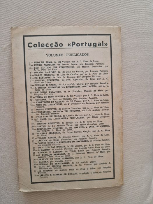 Livro "Castro", de António Ferreira