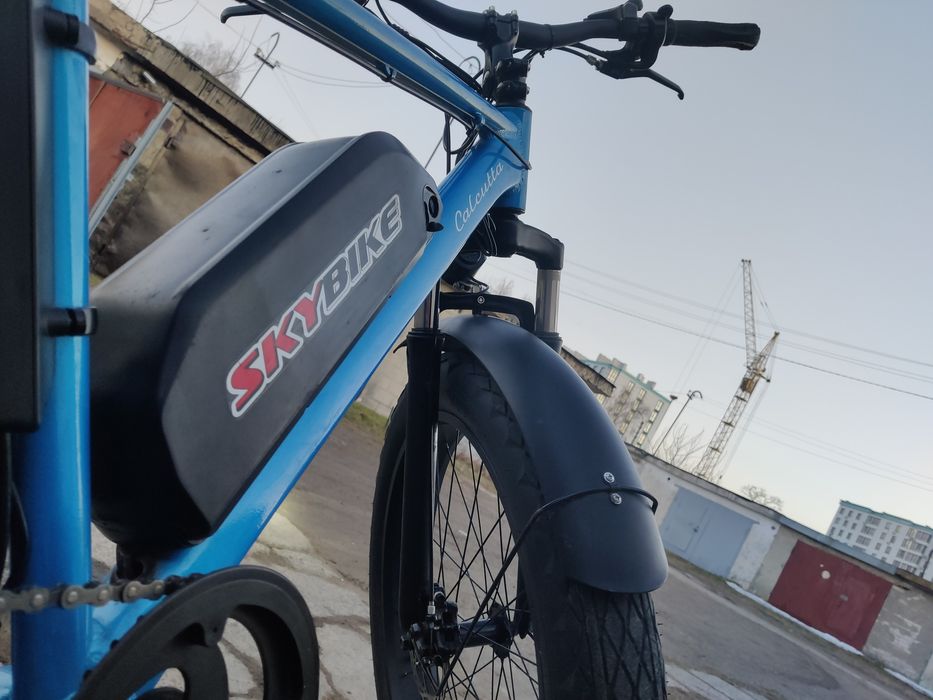 Фетбайк skybike 500w, електровелосипед fatbike