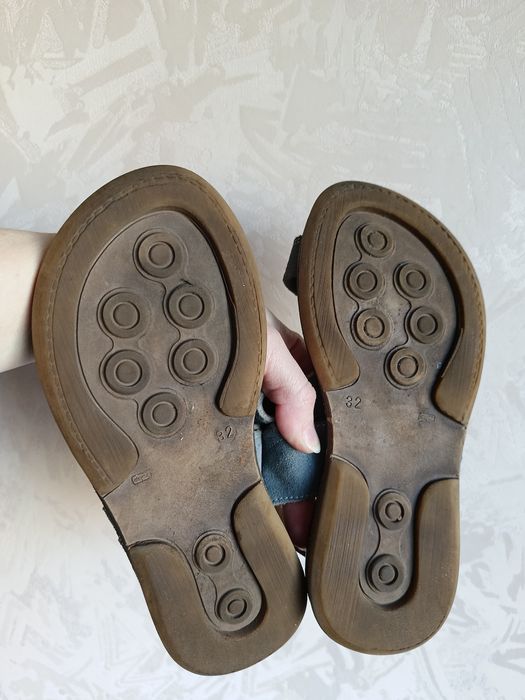 Босоніжки сандалі Kickers 32 р. Шкіра Замш
