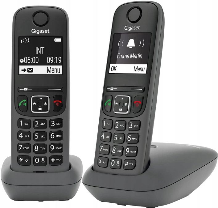 outlet gigaset a695 duo telefon bezprzewodowy dect 2 słuchawki
