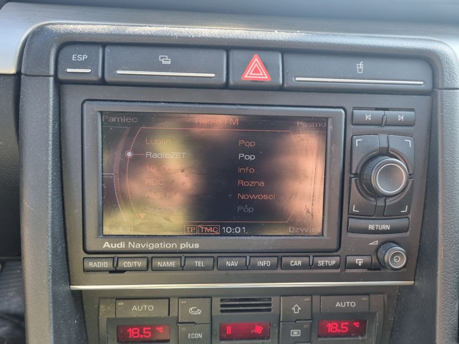 Radio Audi nawigacja navi-rnse A4 B6 B7 kod pl