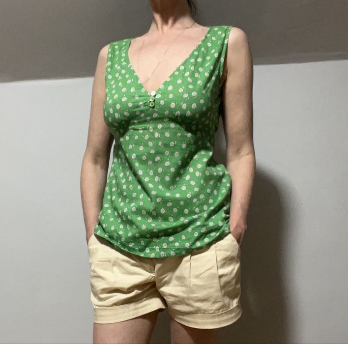 Літня котонова блуза