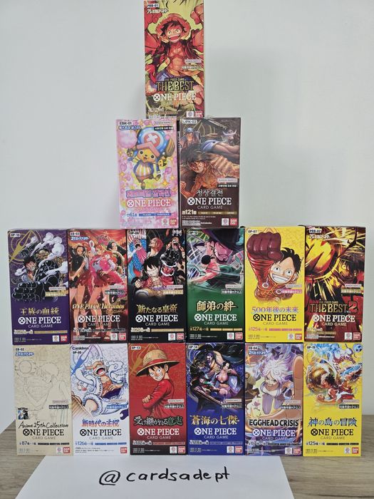 One Piece booster box (JP) бустер бокс / картки