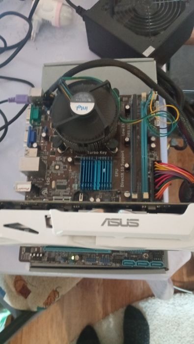 Комплект 775 ASUS P5G41T-M + Xeon 5440+ 4gb