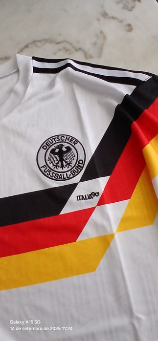 Camisola adidas Alemanha mundial 1990