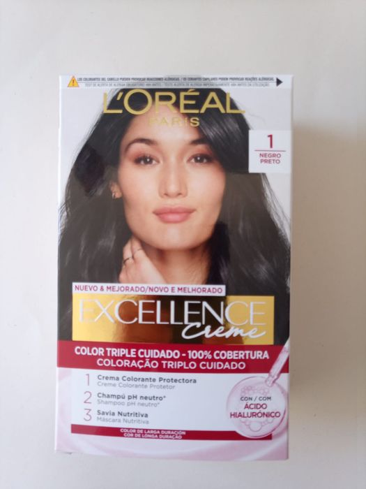 Tinta Cabelo Excellence Creme preta