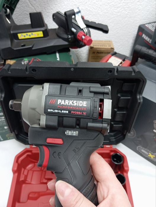 Акумуляторн ударний гайковерт Parkside PPDSSA 12, Гайковерт парксайд