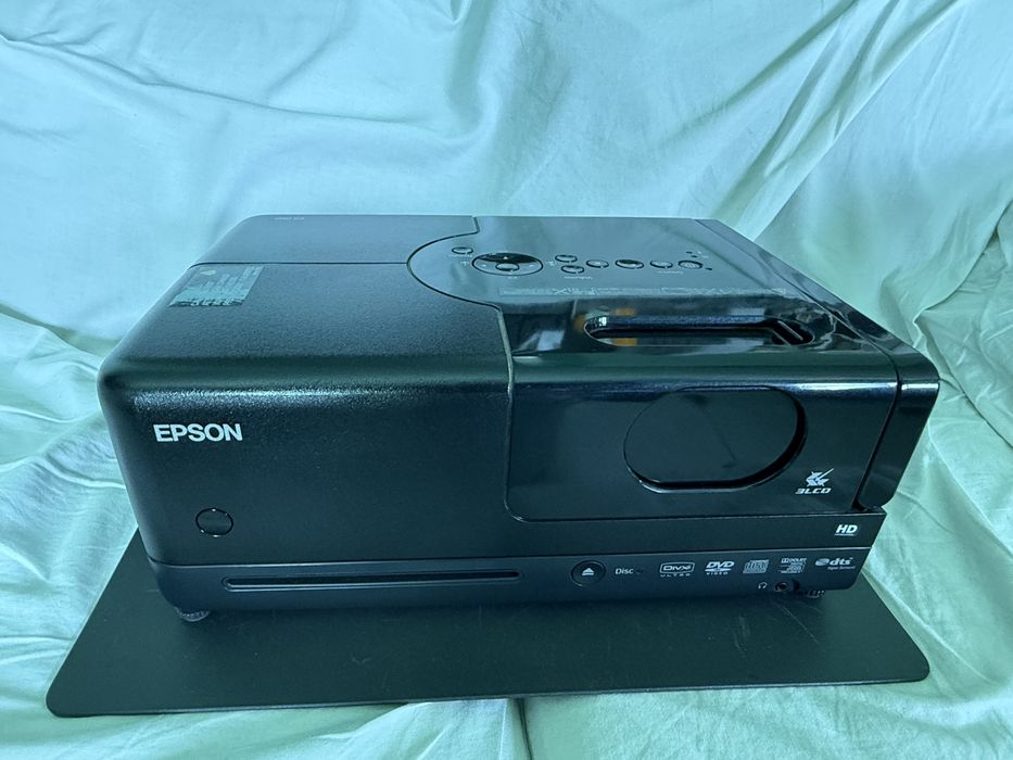 Projetor EPSON DVD semi-profissional colunas integradas “igual a novo”