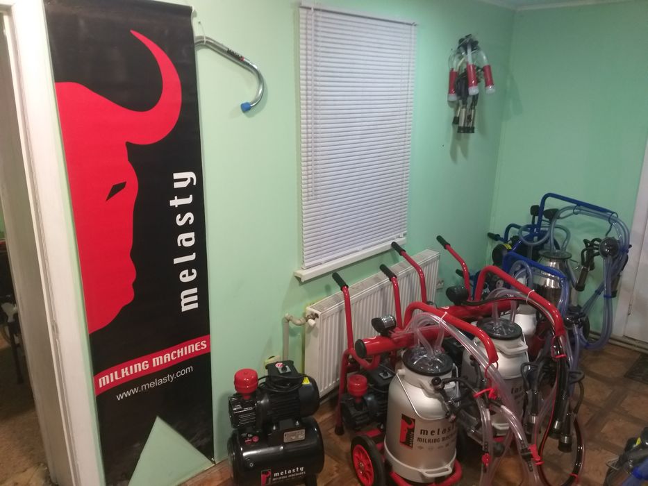 Доїльний апарат Меласті для кіз та овець TEKКС 1-AK LP