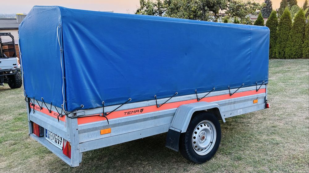 Przeczepa ŚWIDNIK Temared BOX 264 x 126 x 32  przyczepka Tema