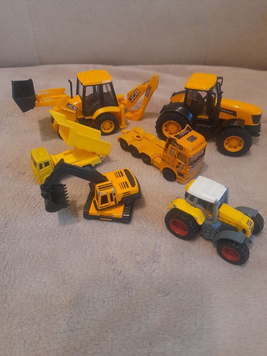 Autka metalowe budowlane