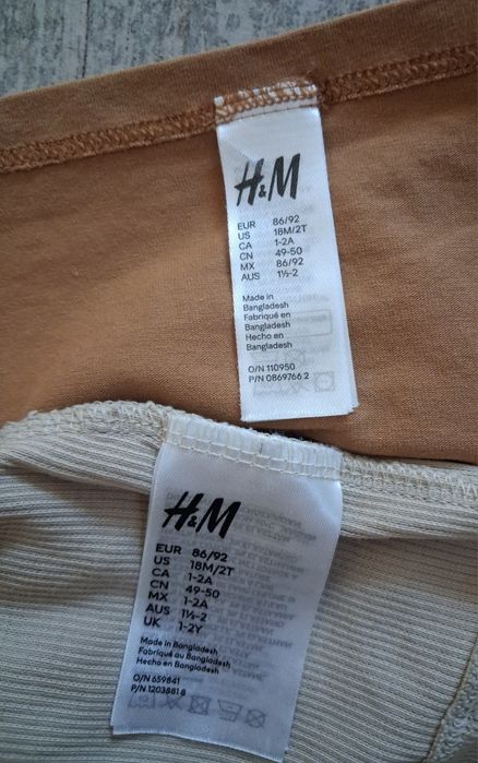 Czapka wiosenna dwupak H&M
