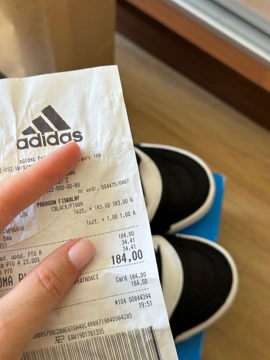 Trampki Adidas, oryginalne, 23,5 см