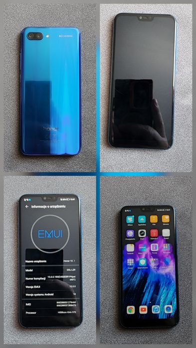 Samsung honor xiaomi paczka telefonów