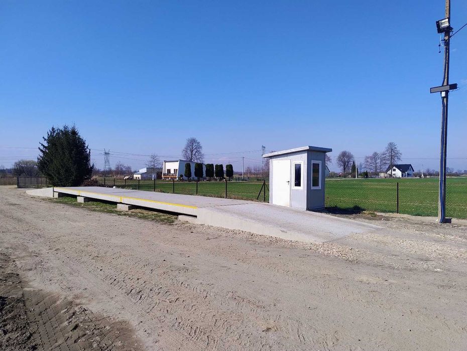 Waga samochodowa 14m 50/60t. Nowa, solidna, na lata użytkowania