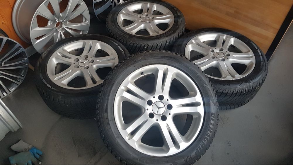 Продам оригінальні диски R17 Mercedes  5х112 + шини 235/50 17 GoodYear