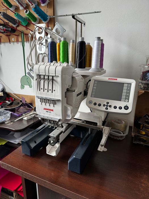 Hafciarka Janome MB-4S – bardzo dobry stan + 4 tamborki