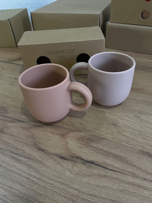 Набір чашечок дитячих силіконових