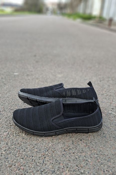 Мужские слипоны мокасины Gipanis из текстиля