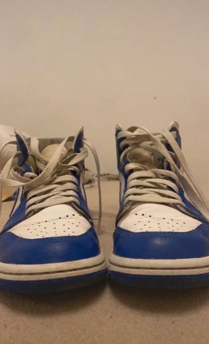 buty damskie oryginalne nike air jordan kentucky blue mid 1