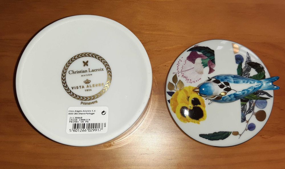 Caixa Carriça Vista Alegre - Christian Lacroix