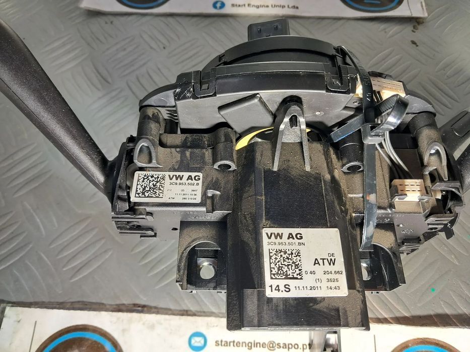 Fita do Airbag Comutador Vw Passat B7 Ref. 3C9953501BN 3C9953502B