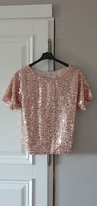 Блуза Zara з паєтками