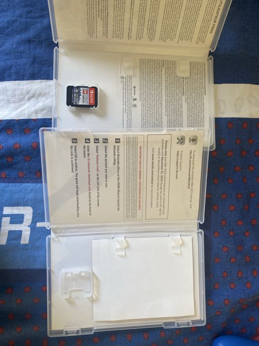 Nintendo switch, versão mario red and blue