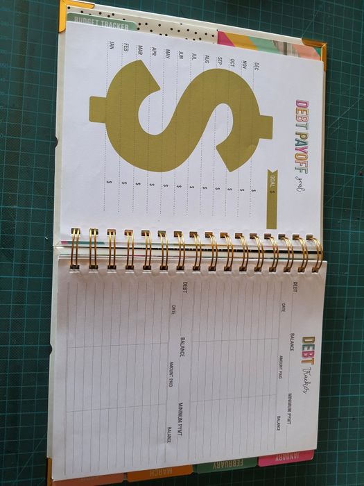 Agendas Financeira ou anual não datadas