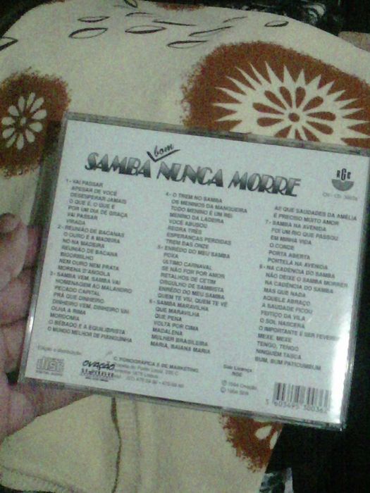 samba bom nunca morre cd musica