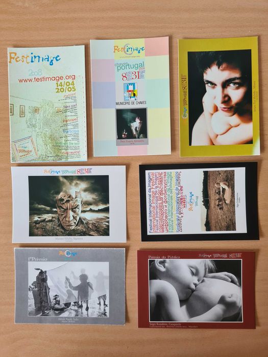 7 postais ilustrados com os premiados da Festimage 2008