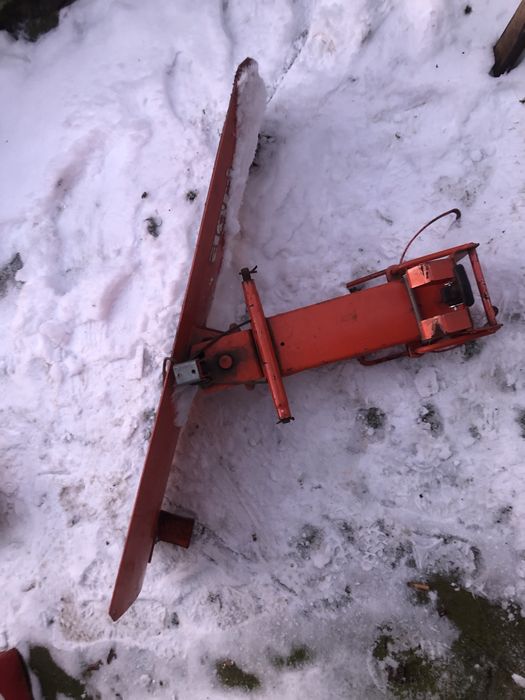 Pług śnierzny agria do traktorka quada