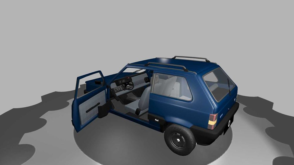 Panda 4x4 Country Club (Restauro completo)