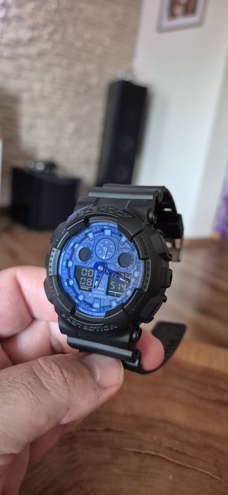 Casio g-shock GA-100BP jak nowy.