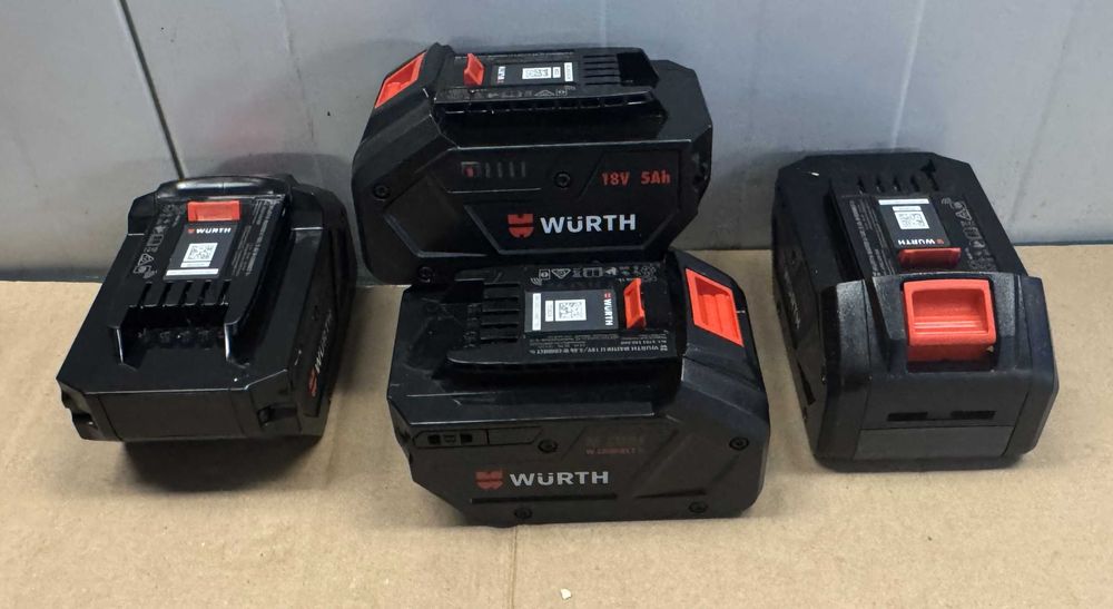 Würth M-Cube 5.0 Ah Nowe Akumulatory Rok 2025