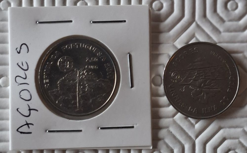 Moedas comerativas de 2.5