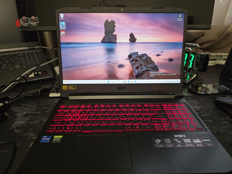 Ігровий ноутбук Асer Nitro 5 (i5-11400H | RTX 3050 Ti | RAM 32GB)