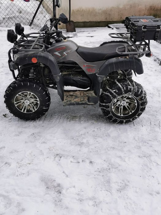 Quad Barton Mikilon Hummer 200. Homologacja