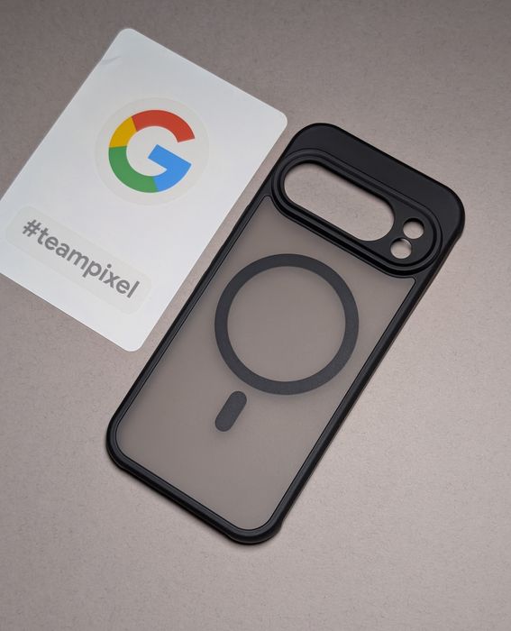 Чохол з магнітним кругом МАГСЕЙВ для Google Pixel 10 Pro Чорний