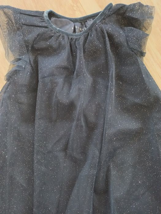 Sukienka z brokatem Reserved 98 śliczna
