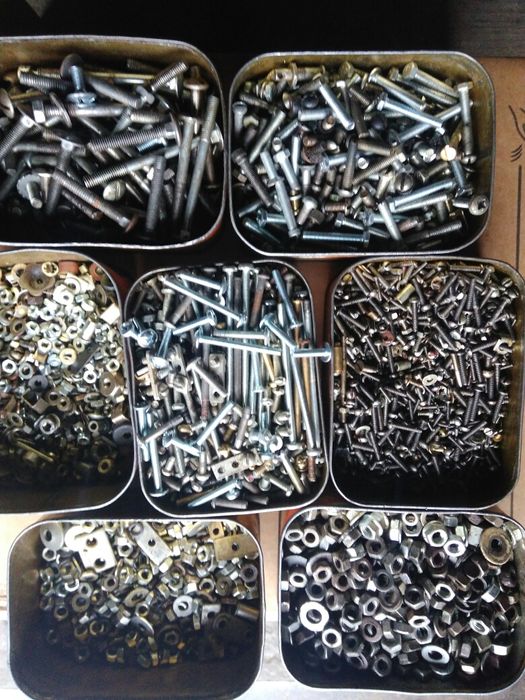 Крепёж СССР от М2 до М12 гаражная разносортица