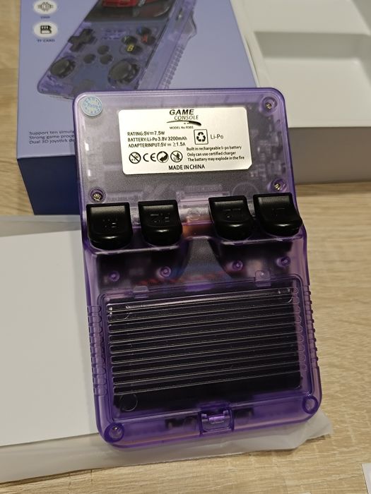 Konsola przenośna r36s ORYGINAŁ+ Etui + Folia NOWA Gameboy PS1 Pegasus