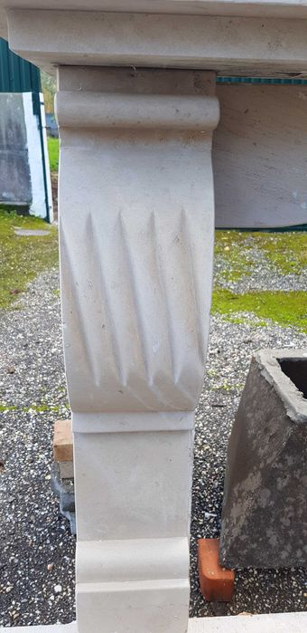 Fogão de sala  em mármore- baixa de preço