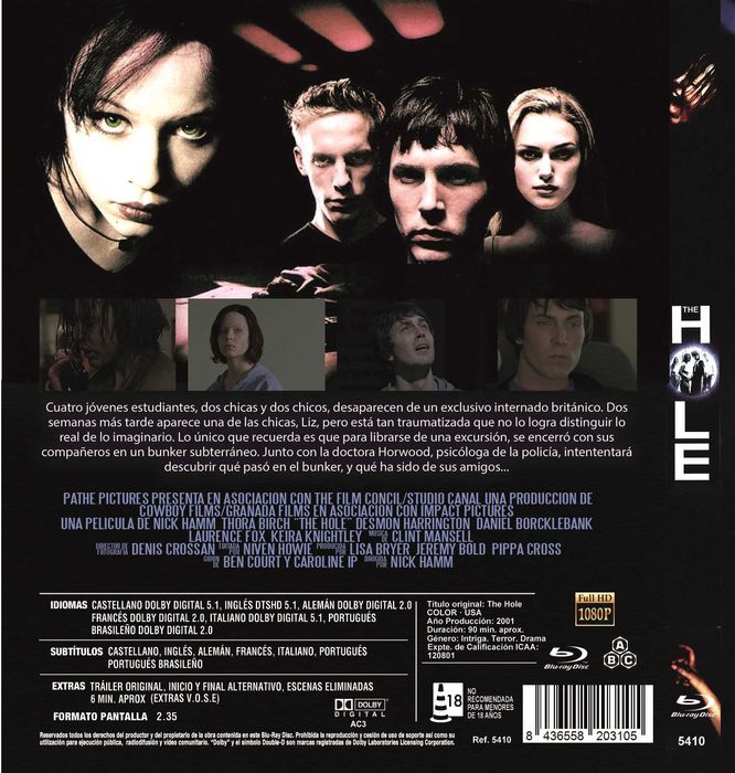 The Hole/O Buraco do Medo (Blu-Ray)-Importado