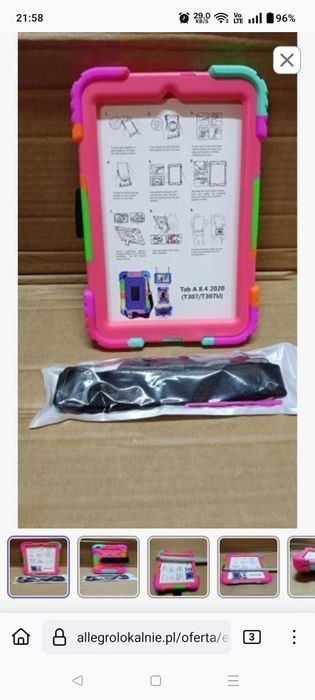 Etui Galaxy Tab a 8,4 2020 t307/t307u